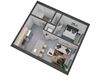 Armatage floor plan Armatage floor plan 490 Sq.Ft. at The Whit, Minnesota, 55404